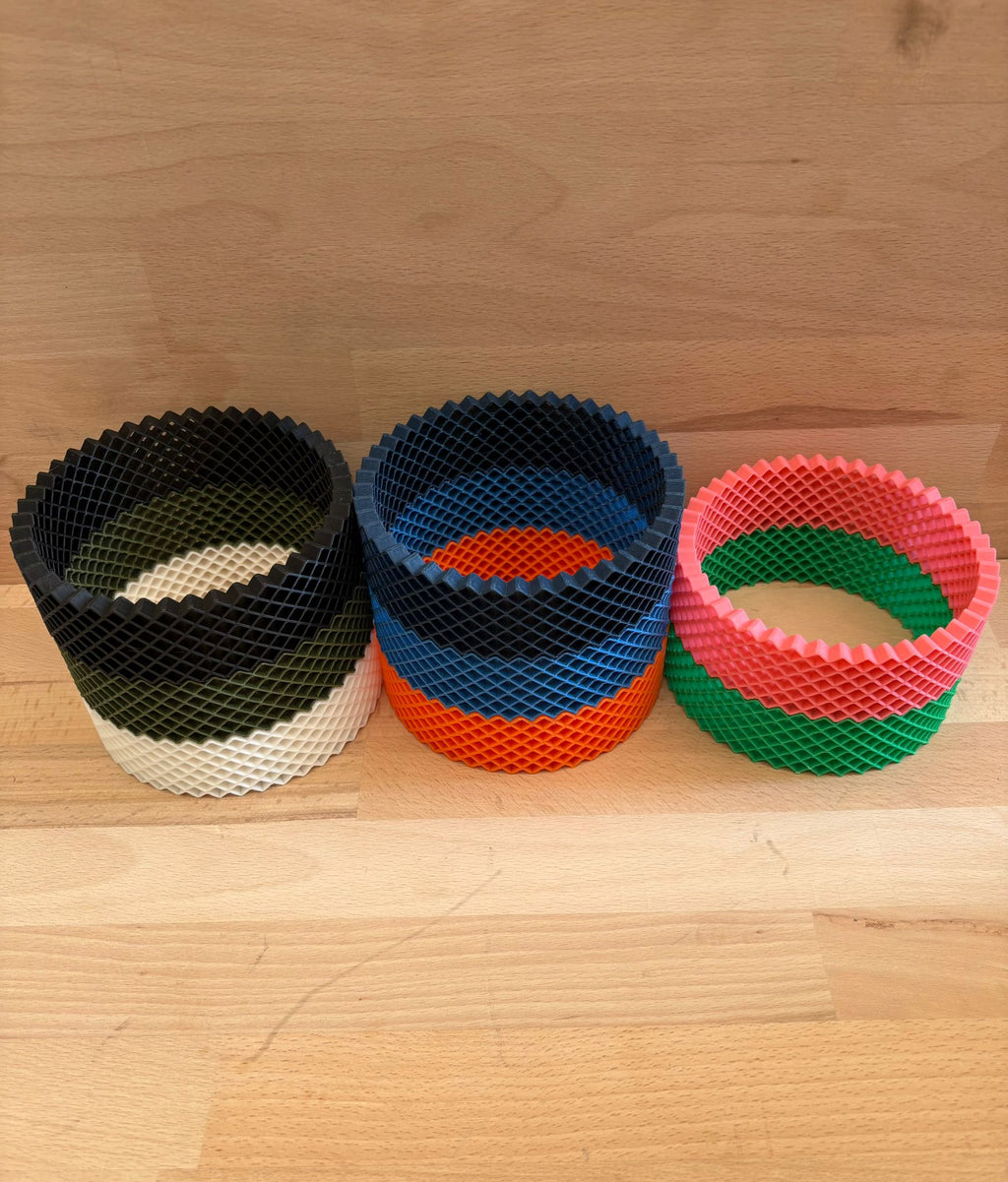Vaso Sofipot piccolo, anello reticolato