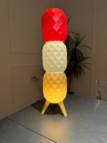 Lampada da Tavolo Led con Treppiede